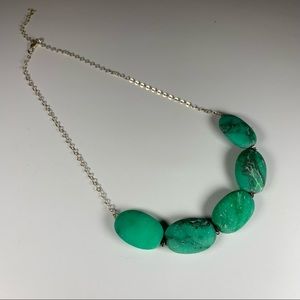 Handpicked Sterling Silver Green necklace